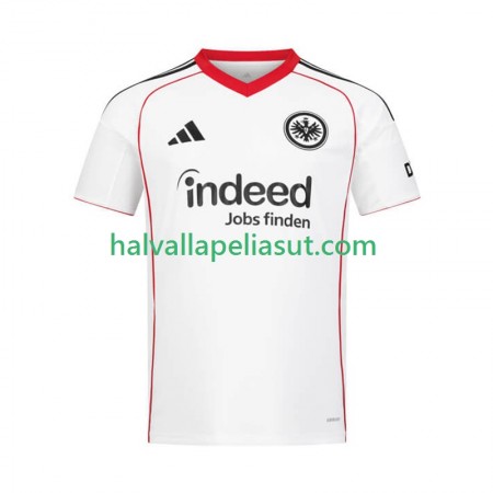 Jalkapallo Pelipaidat/Peliasut Eintracht Frankfurt Vieraspaita 2025-2026 Lyhythihainen
